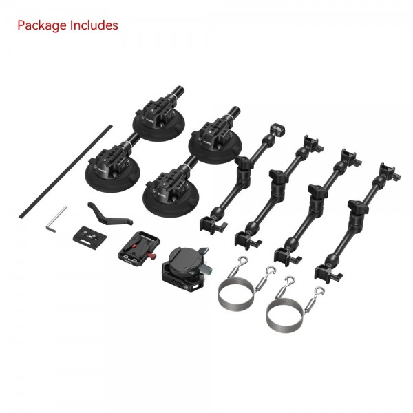 SmallRig 4-Arm Suction Cup Camera Mount Kit SC-15K 3565